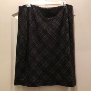 Classiques Enrier Black with white gingham pattern